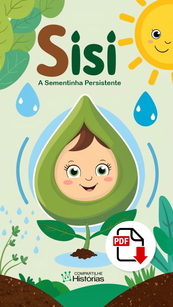 Livro infantil em PDF - Sisi - A Sementinha Persistente